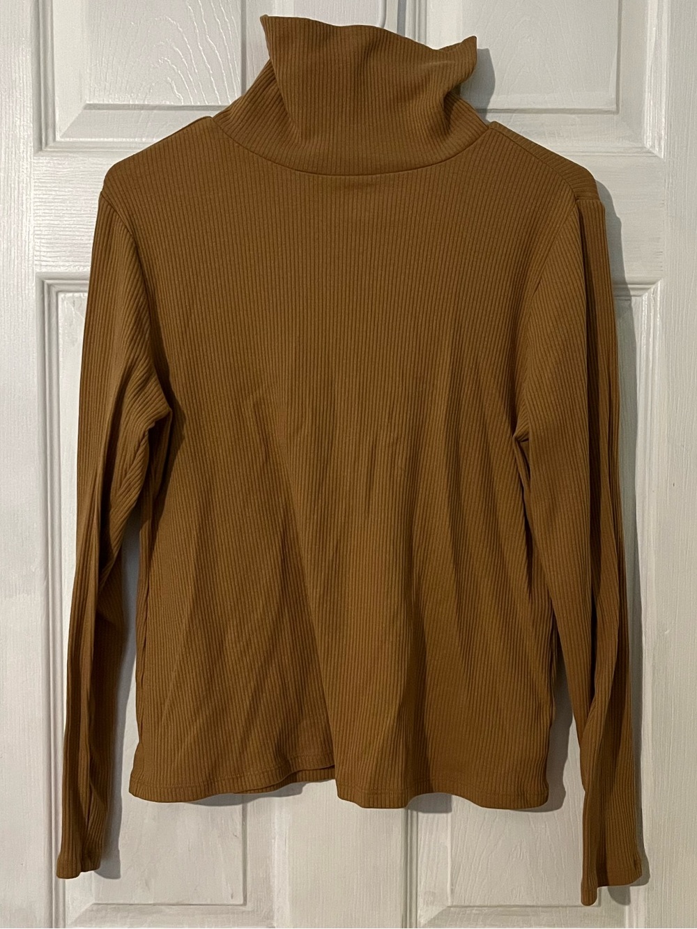 Old Navy Ribbed Turtleneck Sweater - Camel Brown